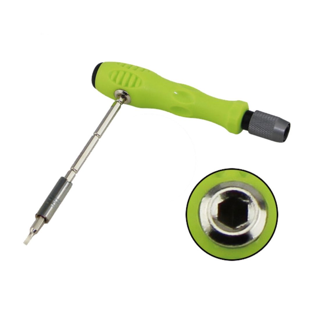 Багатофункціональний набір викруток 32 в 1, жовтий