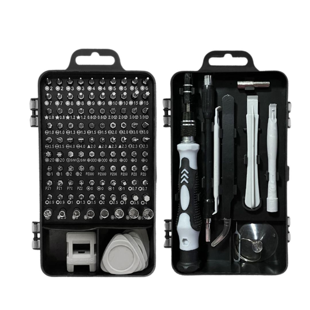 Багатофункціональний набір викруток 115 в 1 з тріщаткою