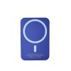 Power Bank 5000 мАг з бездротовою зарядкою, синій