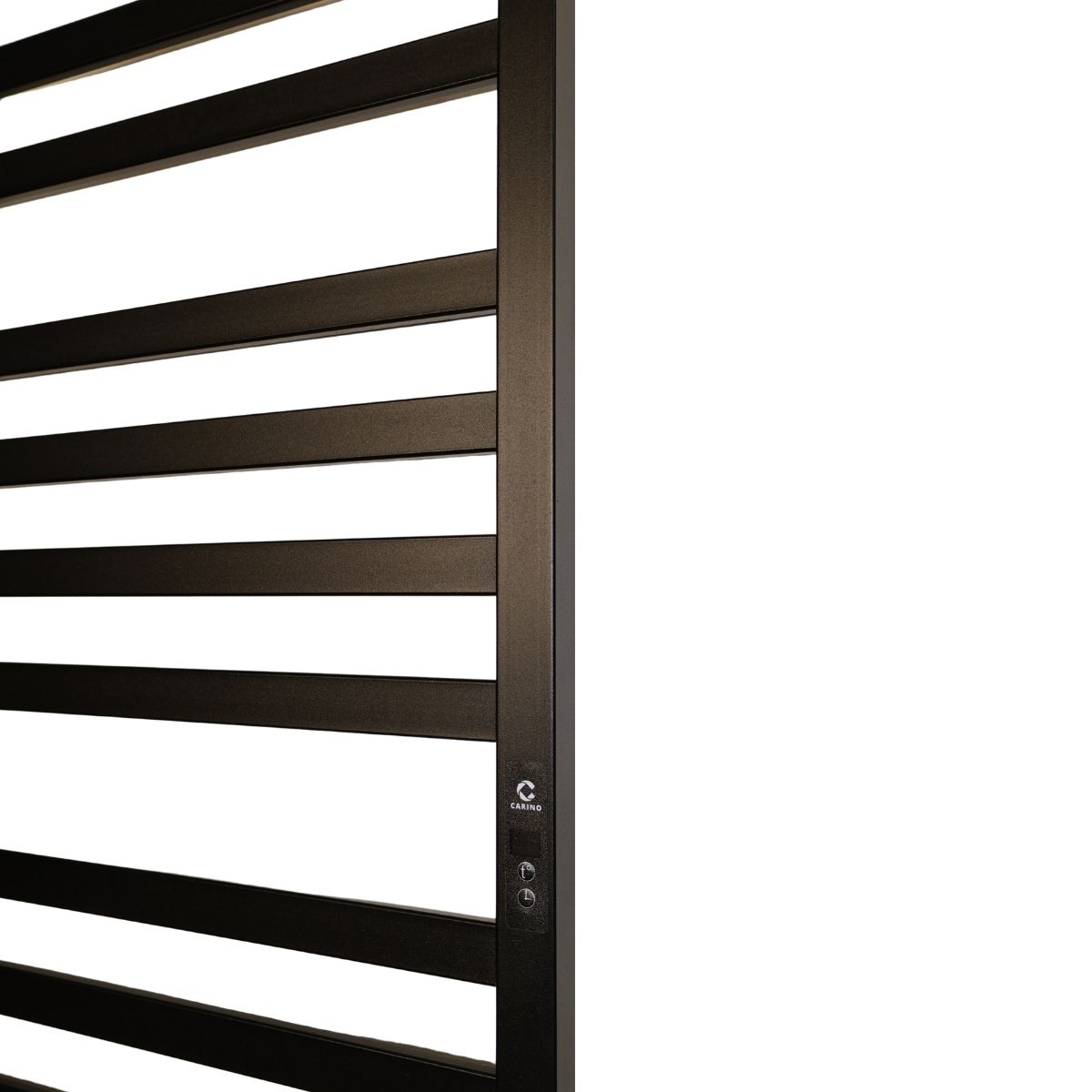 Рушникосушарка електрична Carino RICARDO з дисплеєм Чорний матовий 790*490