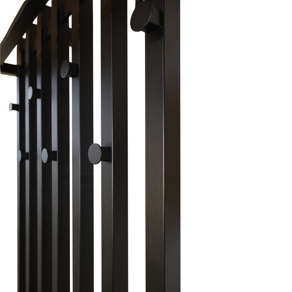 Електрична сушарка для одягу Carino з контроллером Чорний мат 1190*600