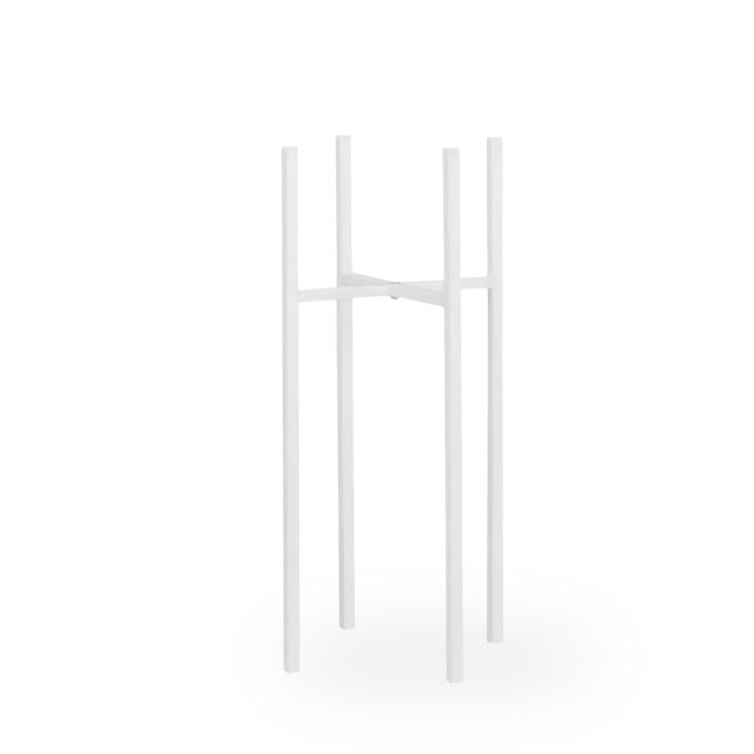 Подставка для цветов Carino Белый глянец 600*25