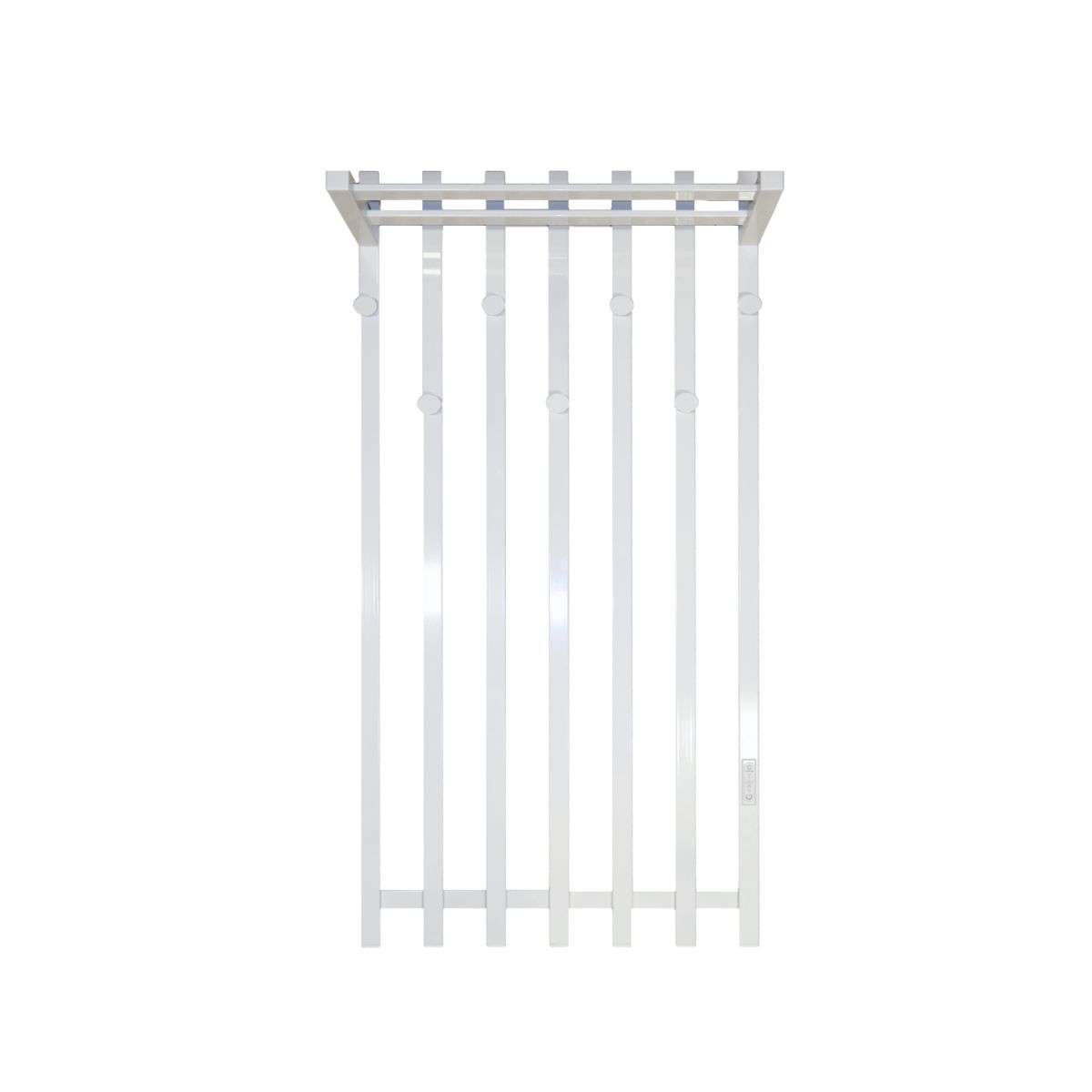 Електрична сушарка для одягу Carino з контроллером Білий глянець 1190*600