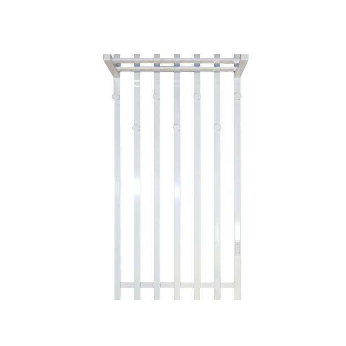 Електрична сушарка для одягу Carino з контроллером Білий глянець 1190*600