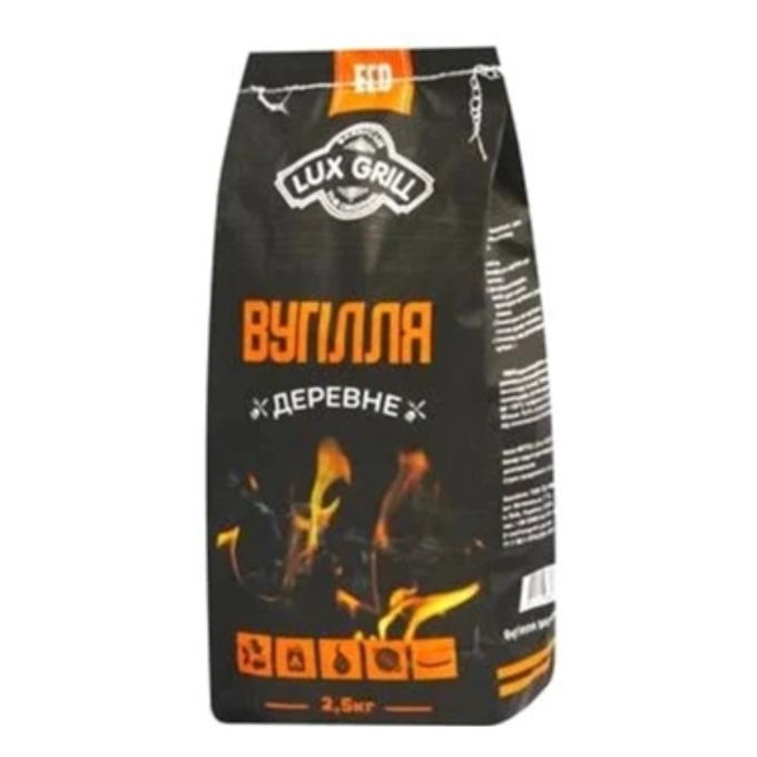 Вугілля деревне LUXGRILL 2.5кг