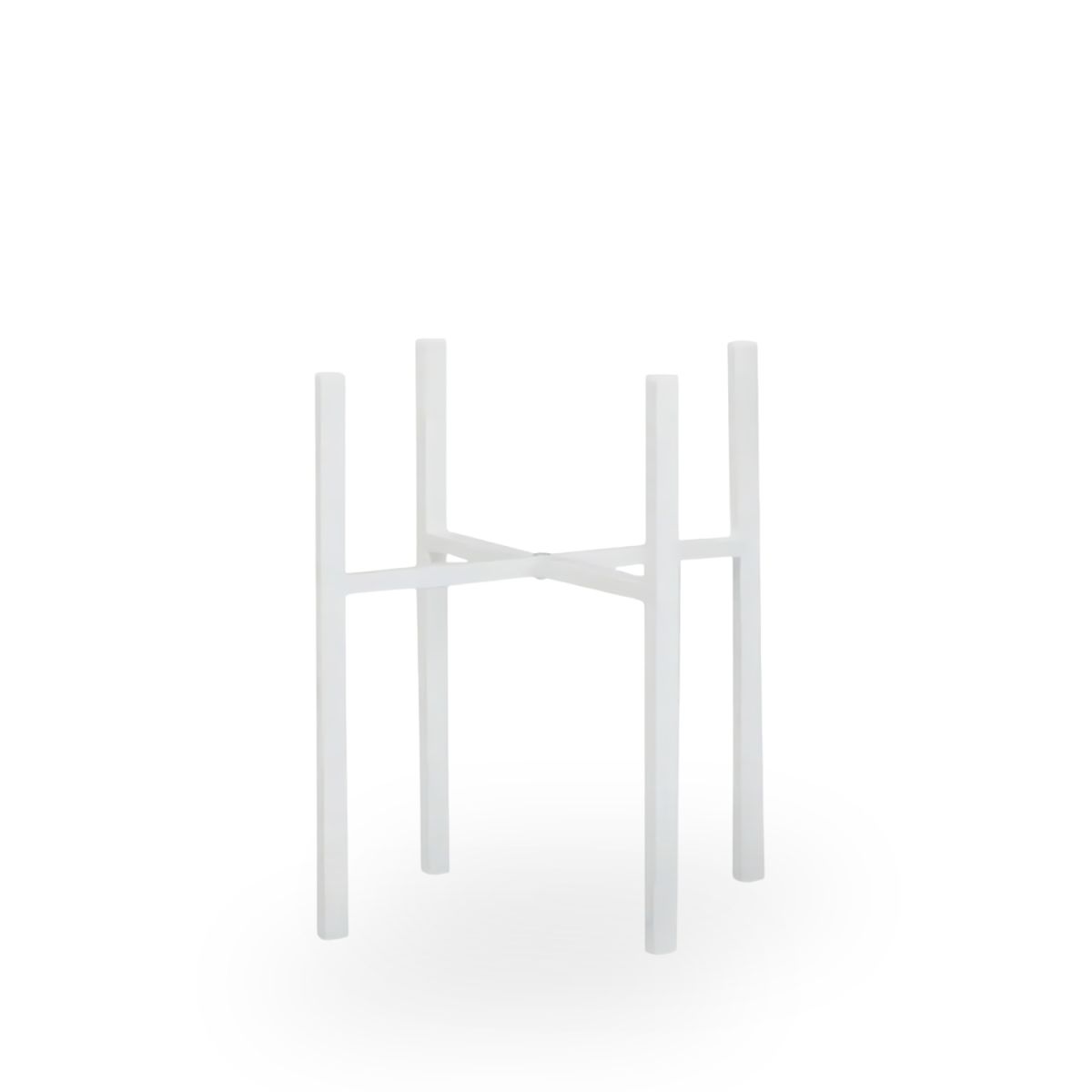 Підставка для квітів Carino Білий глянець 400*45