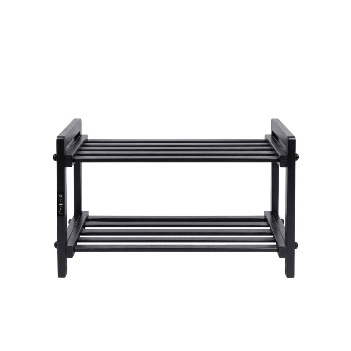 Підставка-сушарка для взуття електрична з контроллером Carino Чорний мат 600*300