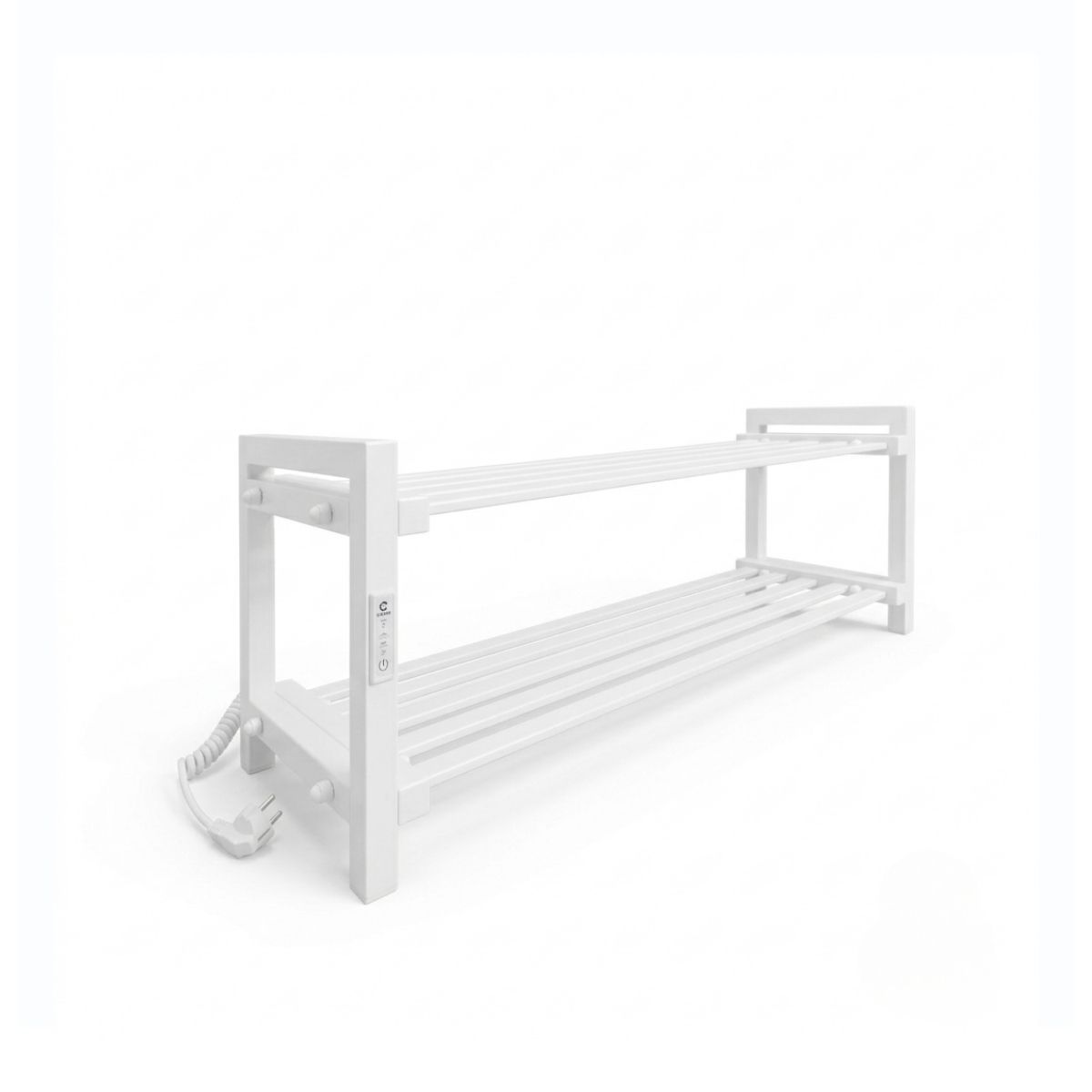 Підставка-сушарка для взуття електрична з контроллером Carino Білий глянець 1000*300