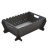 Мангал-гриль Carino Flat Pack розбірний з грилем 550х400х200 мм, метал 3 мм без покриття