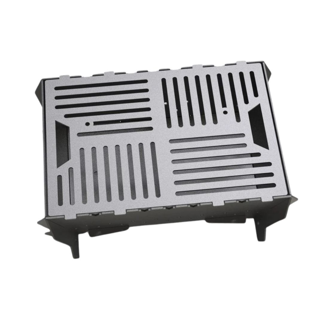 Мангал-гриль Carino Flat Pack розбірний з грилем 550х400х200 мм, метал 3 мм без покриття