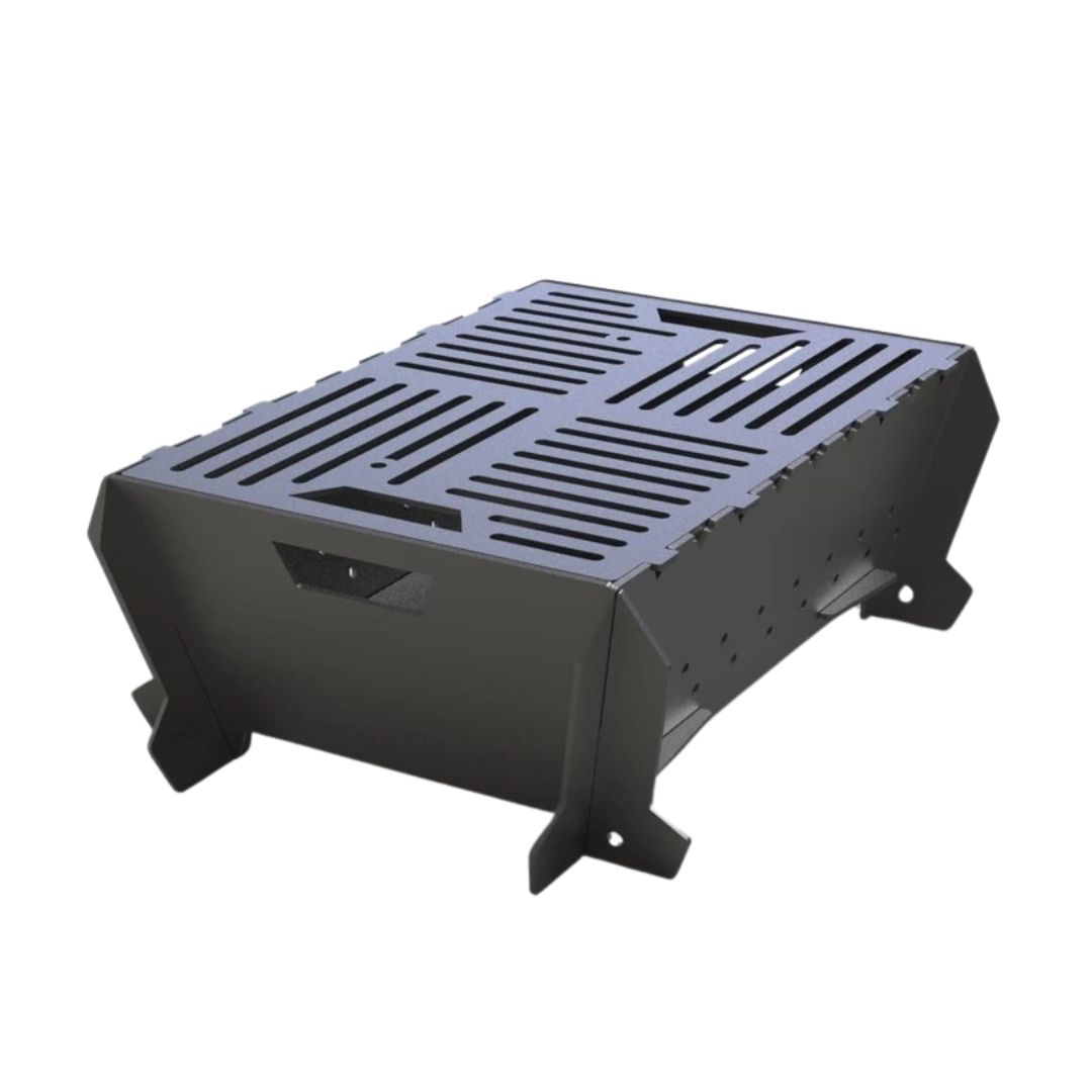 Мангал-гриль Carino Flat Pack розбірний з грилем 550х400х200 мм, метал 3 мм без покриття