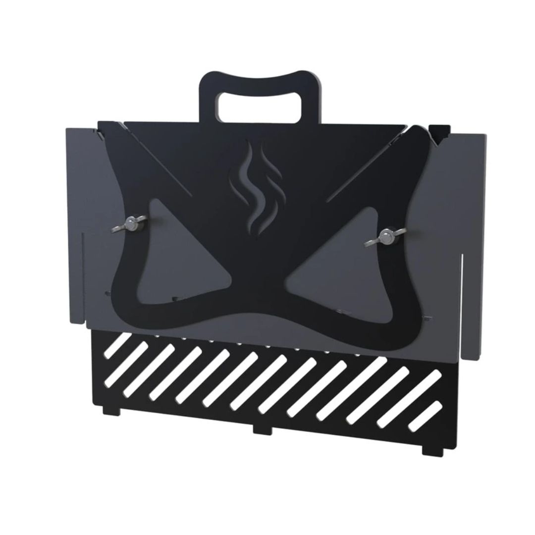 Мангал-гриль Carino Flat Pack V2 розбірний з грилем 500х390х300 мм, метал 3 мм без покриття