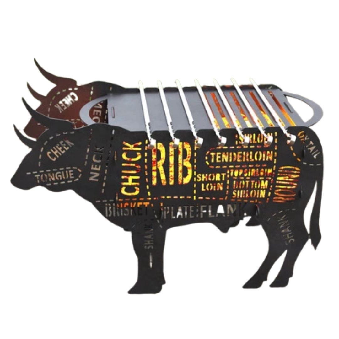 Мангал-гриль Carino Бик розбірний 720х350х503 мм, метал 3 мм без покриття