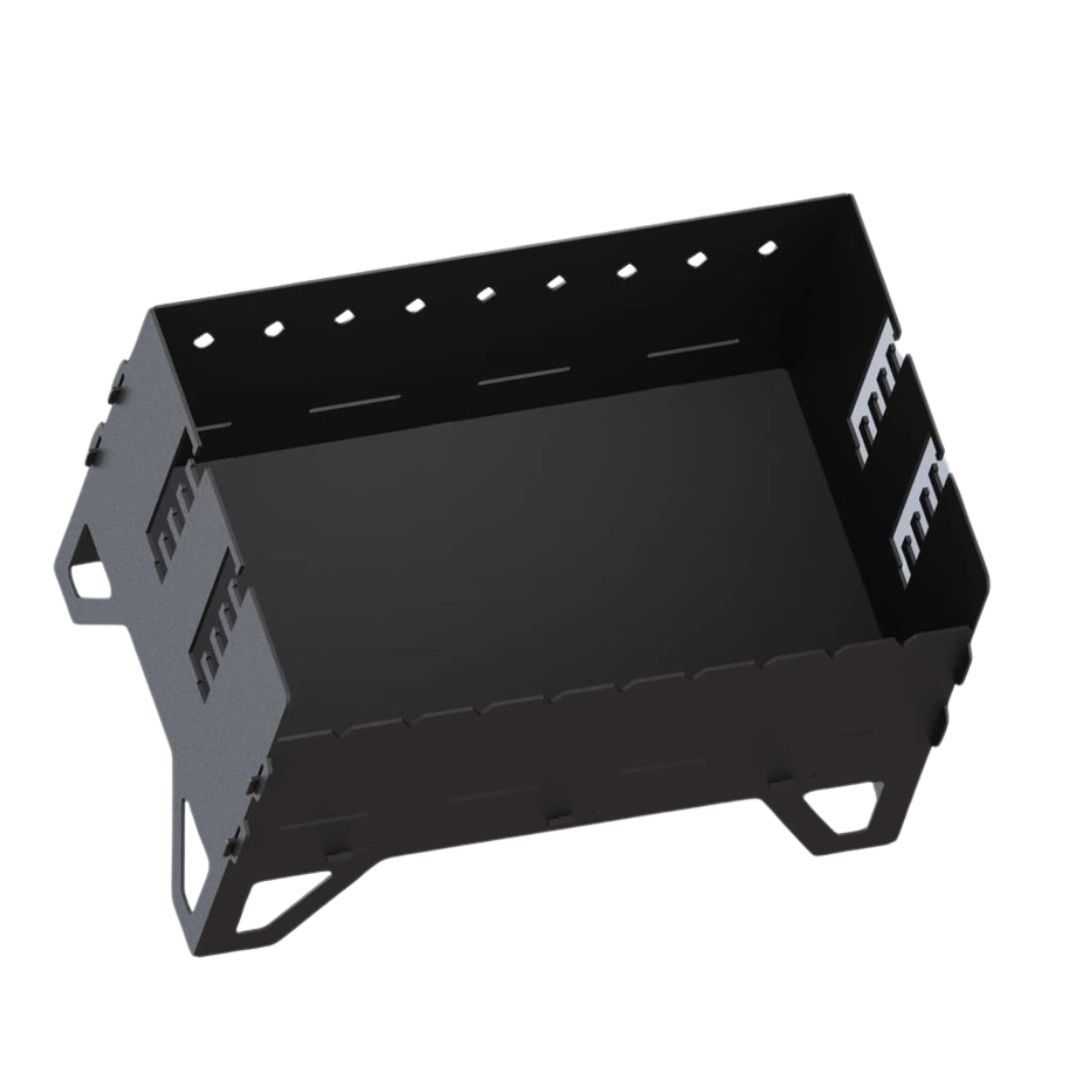 Мангал-гриль Carino Level розбірний з грилем 500х330х324 мм, метал 3 мм без покриття