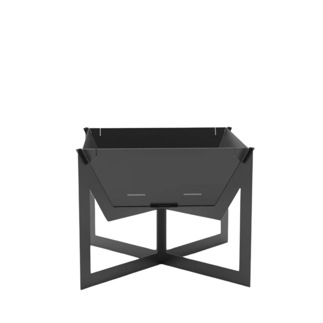 Мангал-гриль Carino квадратний V4 600 мм розбірний 615х615х807 мм, метал 3 мм без покриття