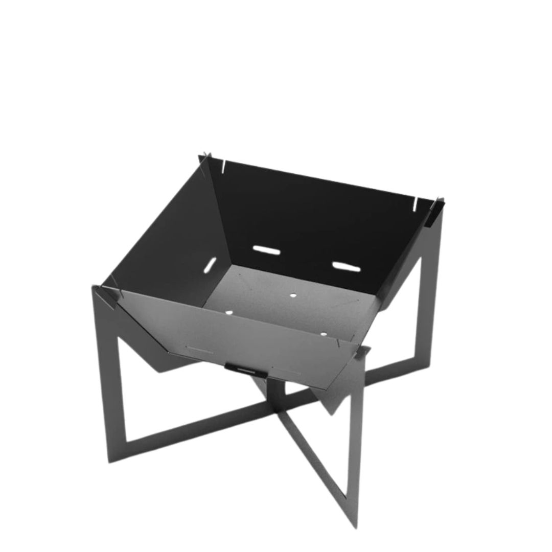 Мангал-гриль Carino квадратний V4 600 мм розбірний 615х615х807 мм, метал 3 мм без покриття