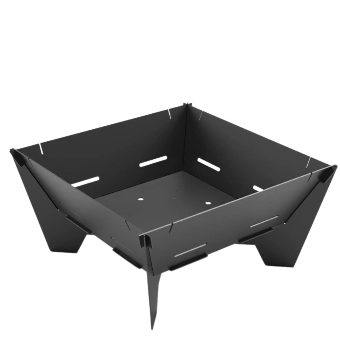 Мангал-гриль Carino квадратний V2 800 мм розбірний 813х813х702 мм, метал 3 мм без покриття