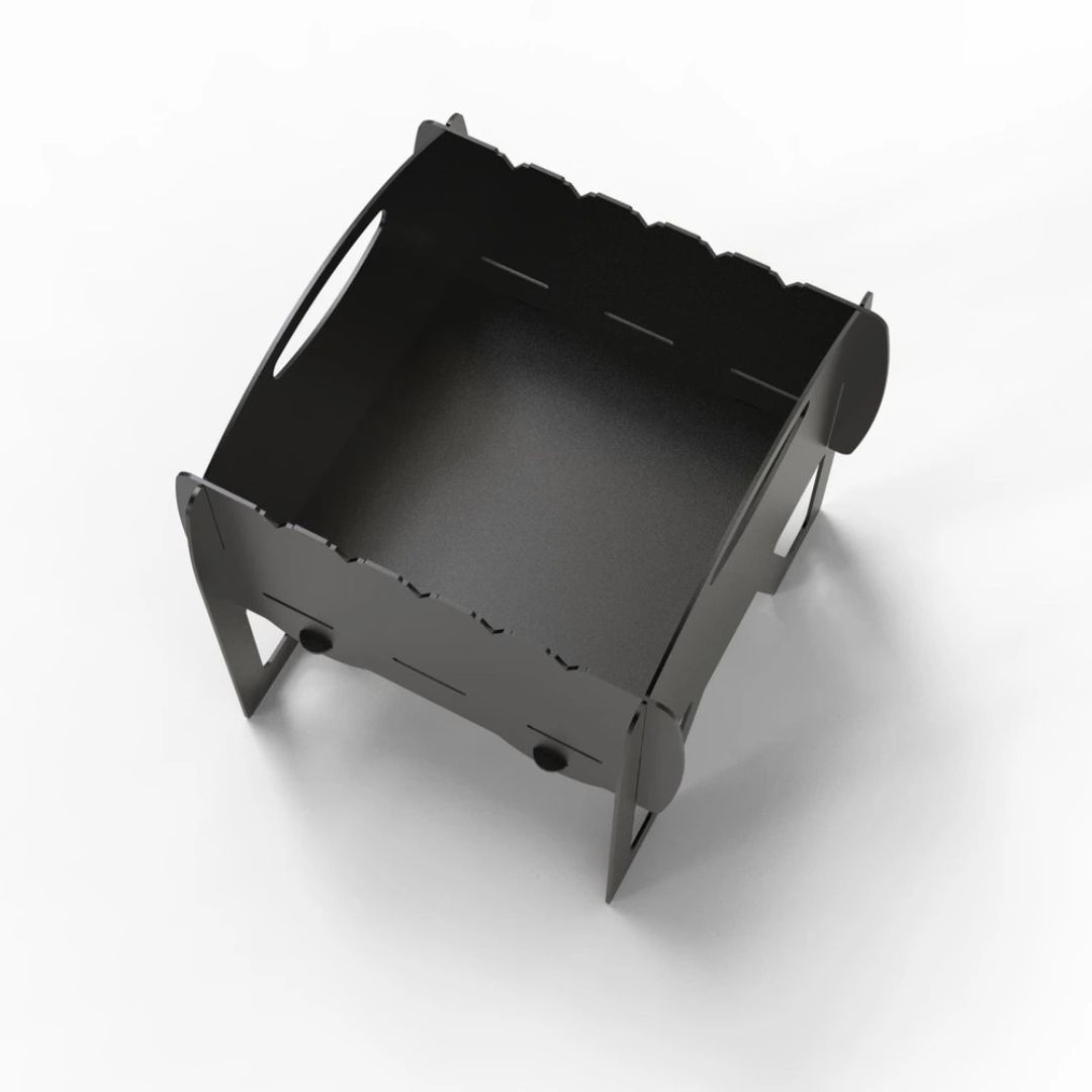 Мангал-гриль Carino Міраж розбірний з грилем 363х363х366 мм, метал 3 мм без покриття