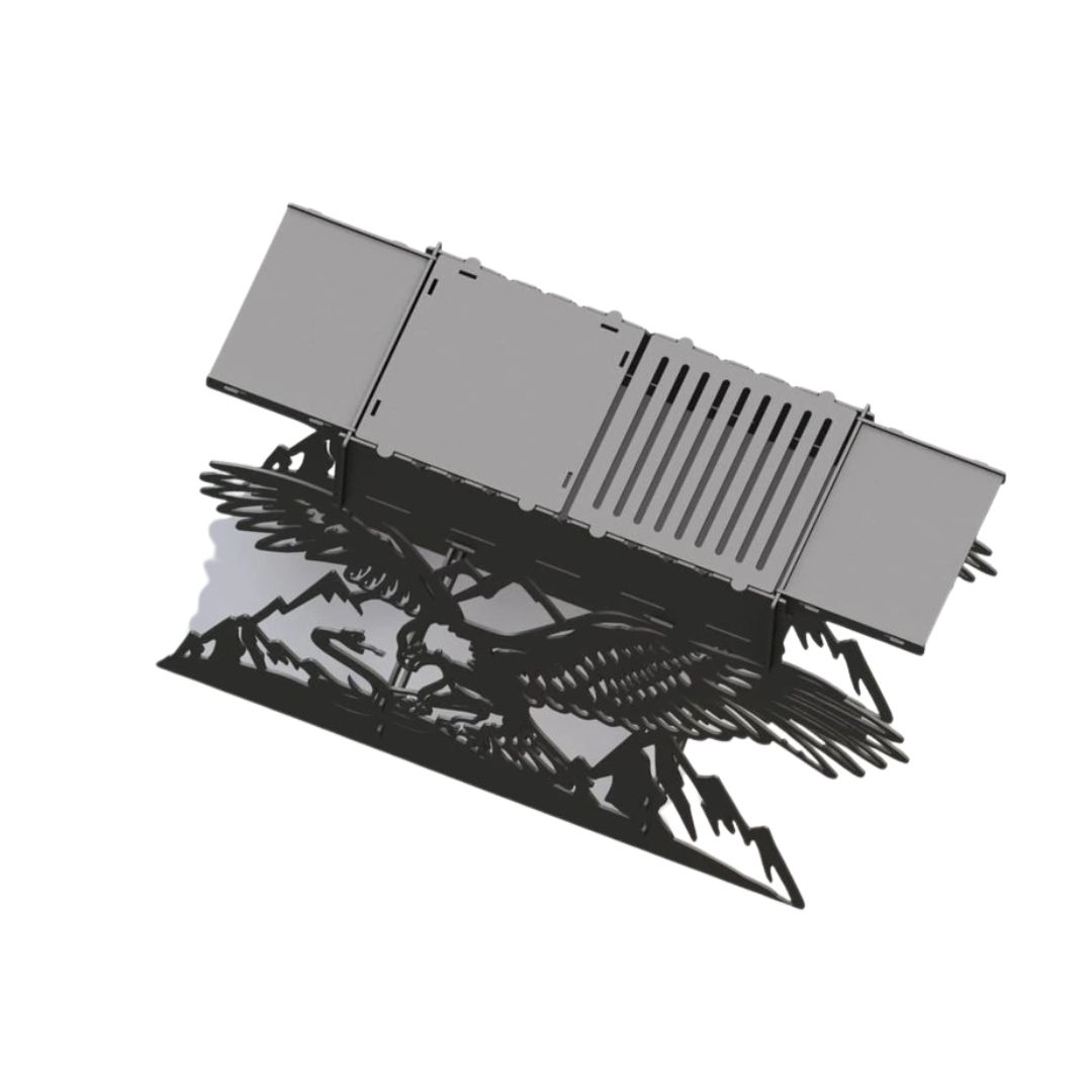 Мангал-гриль Carino Орел розбірний 1014х333х964 мм, метал 3 мм без покриття