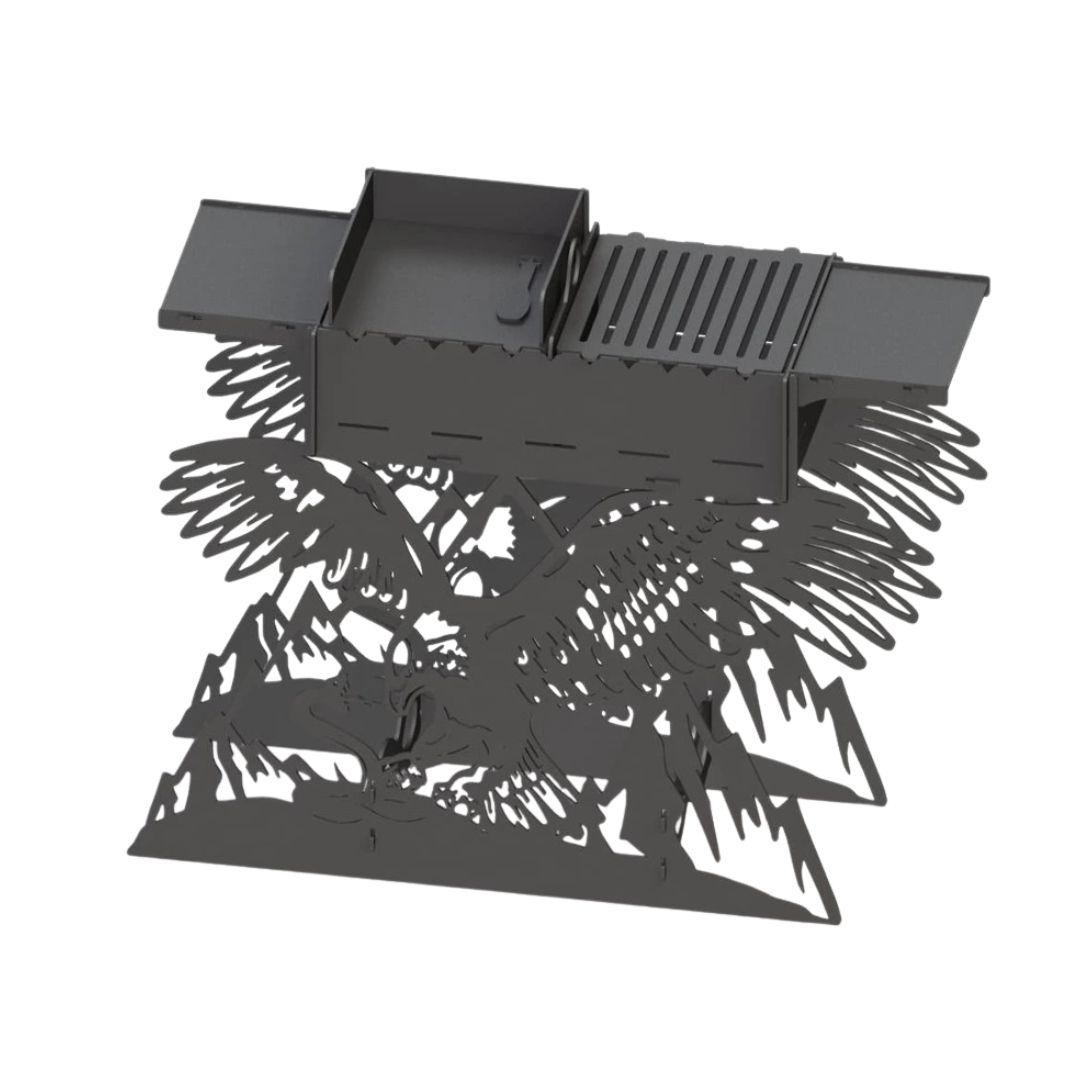 Мангал-гриль Carino Орел розбірний 1014х333х964 мм, метал 3 мм без покриття