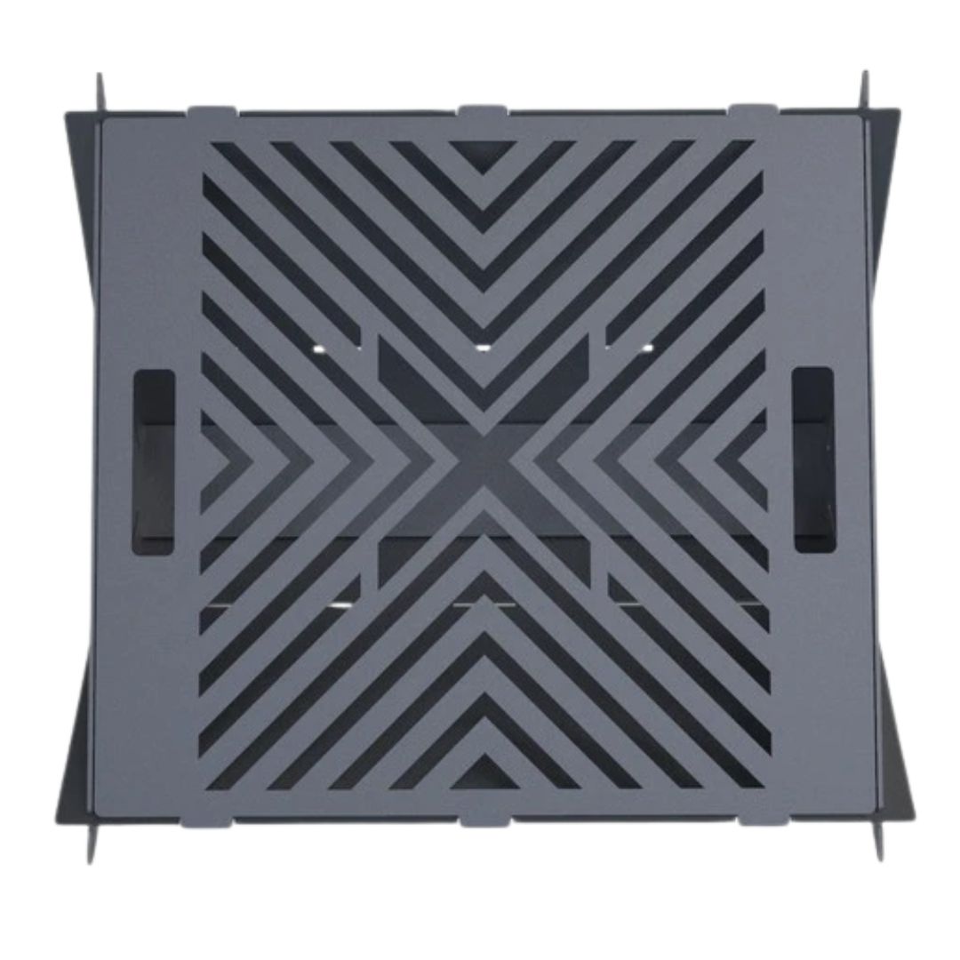 Мангал-гриль Carino X V2 розбірна 500х468х350 мм, метал 3 мм без покриття