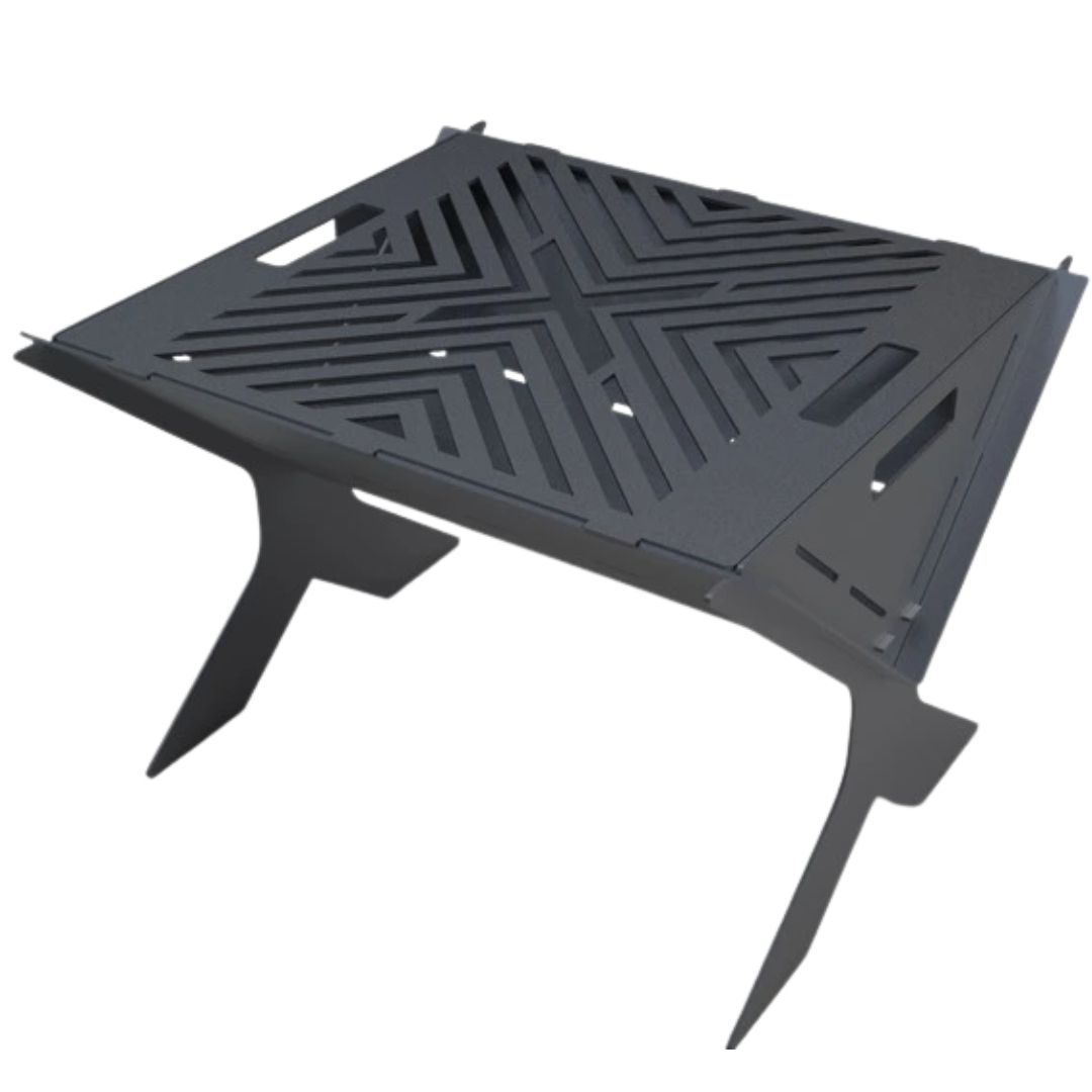 Мангал-гриль Carino X V2 розбірна 500х468х350 мм, метал 3 мм без покриття