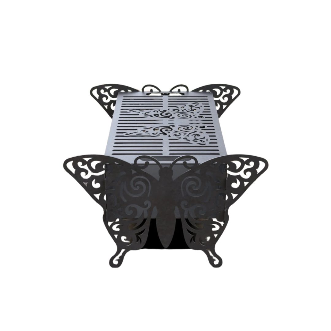 Мангал-гриль Carino Метелик V2 розбірний 600х510х333 мм, метал 3 мм без покриття