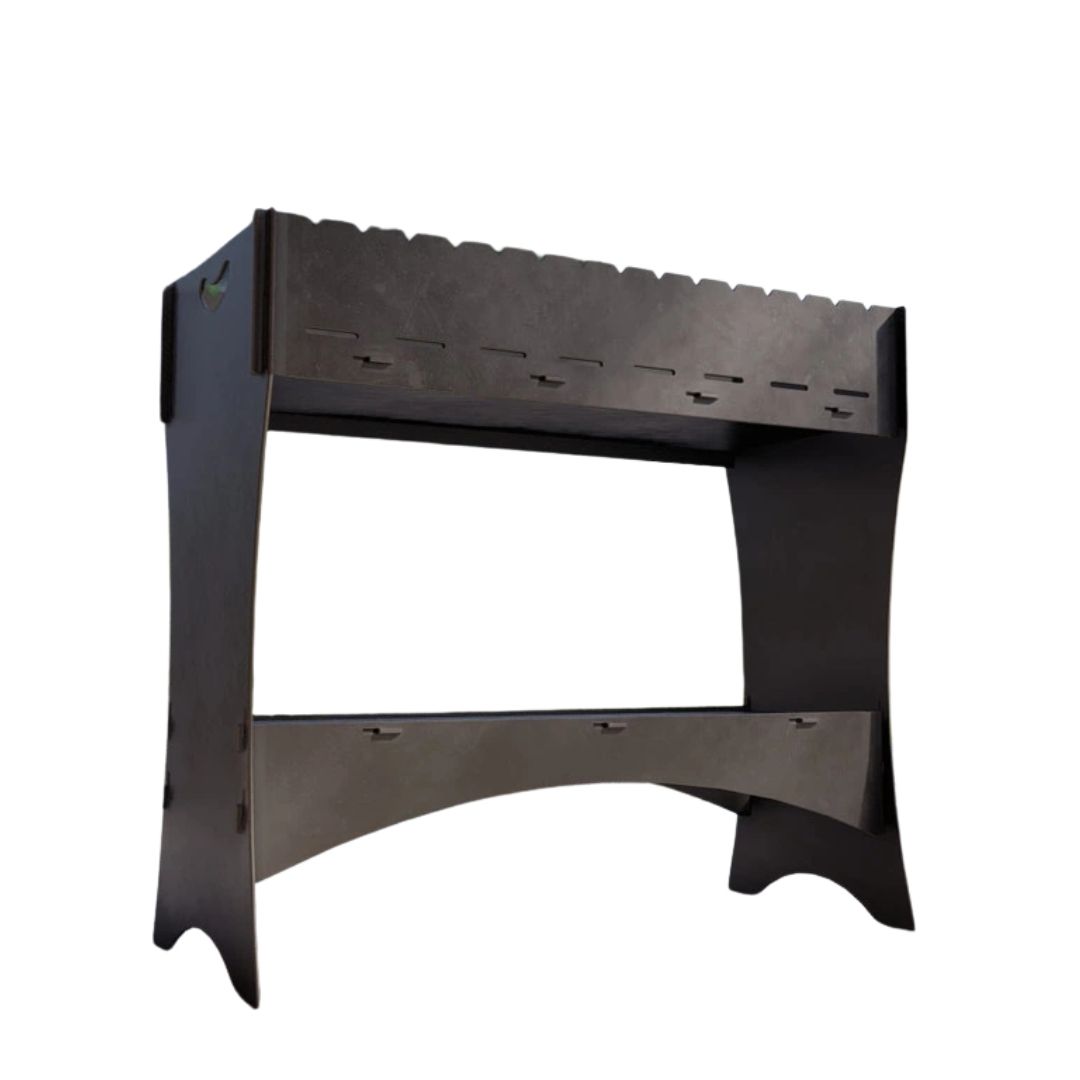 Мангал Carino для шашлику розбірний без гриля 965х456х889 мм, метал 3 мм без покриття