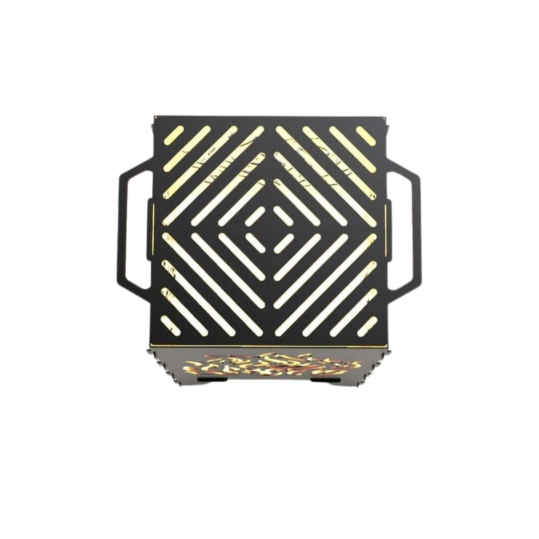 Мангал-барбекю Carino Вогонь розбірний 470х380х753 мм, метал 3 мм без покриття