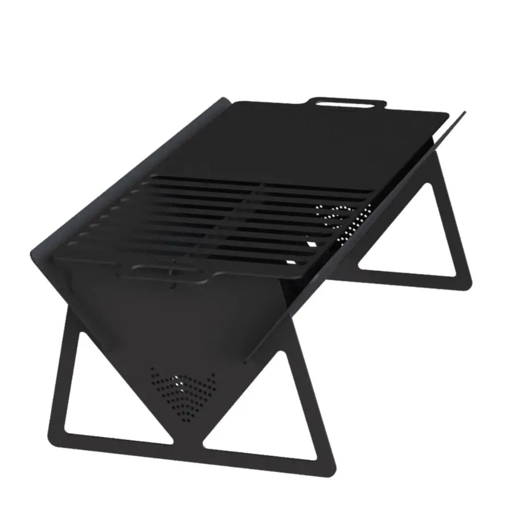 Мангал-гриль Carino Long розбірний 1120х587х411 мм, метал 3 мм без покриття