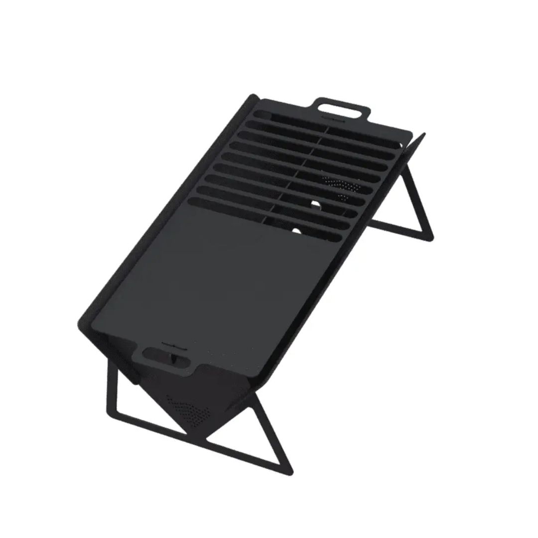 Мангал-гриль Carino Long розбірний 1120х587х411 мм, метал 3 мм без покриття