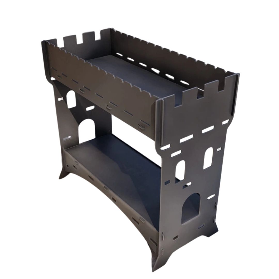 Мангал Carino Башта для шашлика розбірний 965х456х889 мм, метал 3 мм без покриття