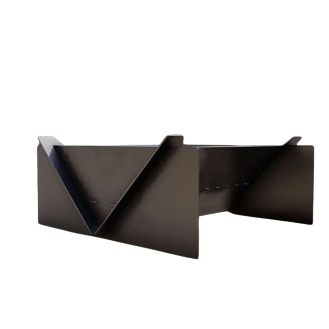 Чаша для вогнища Carino квадратна 800 мм розбірна 800х800х345 мм, метал 3 мм без покриття