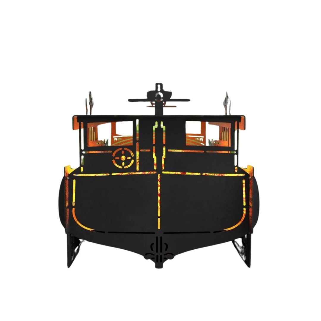 Мангал-гриль Carino Човен розбірний 999х388х397 мм, метал 3 мм  без покриття