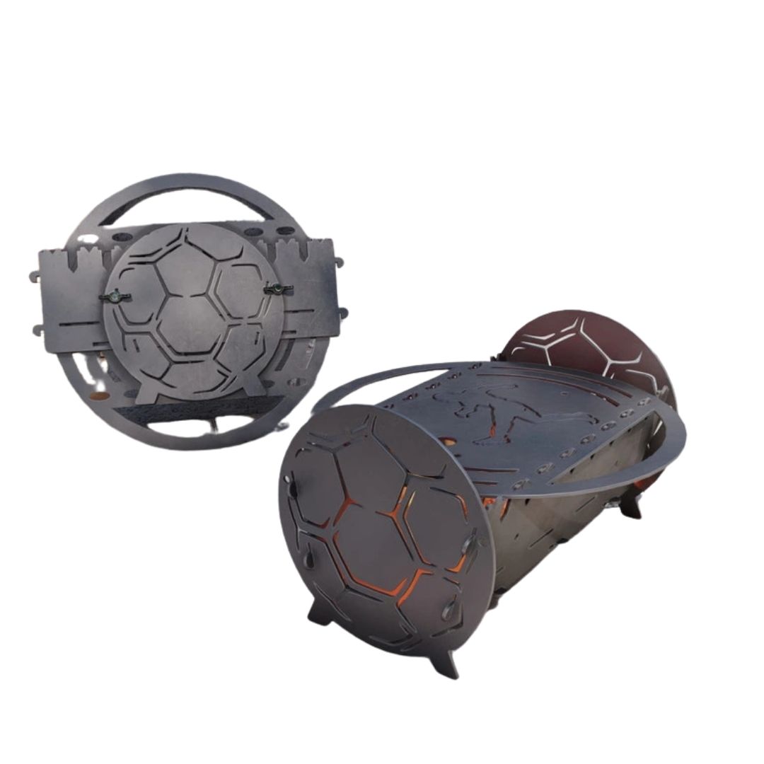 Мангал-гриль Carino Футбол розбірний 530х300х300 мм, метал 3 мм без покриття