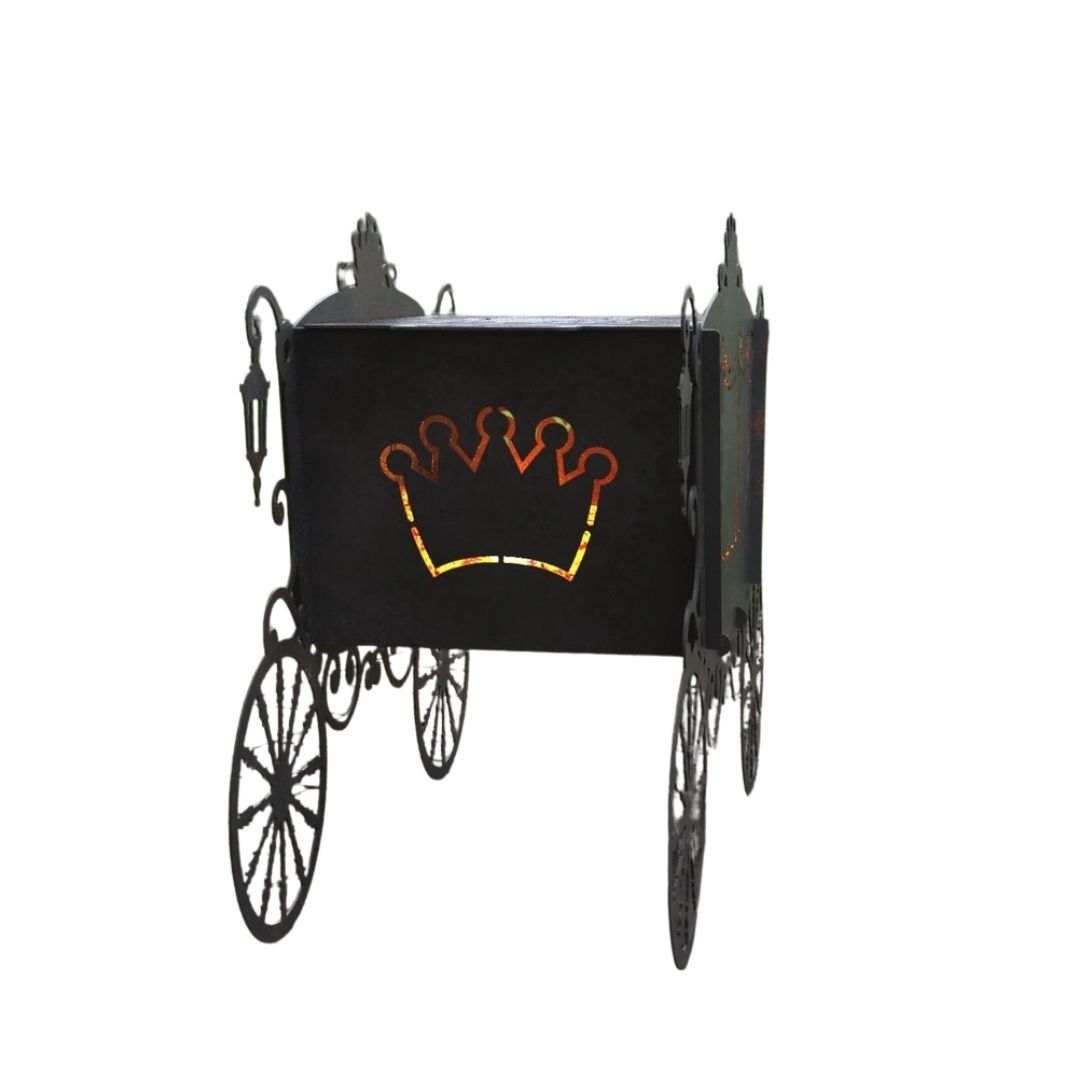 Мангал-гриль Carino Карета V2 розбірний 964х440х722 мм, метал 3 мм без покриття