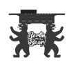 Мангал-гриль Carino Berlin Bear разборной с грилем 1014х333х964 мм, металл 3 мм без покрытия