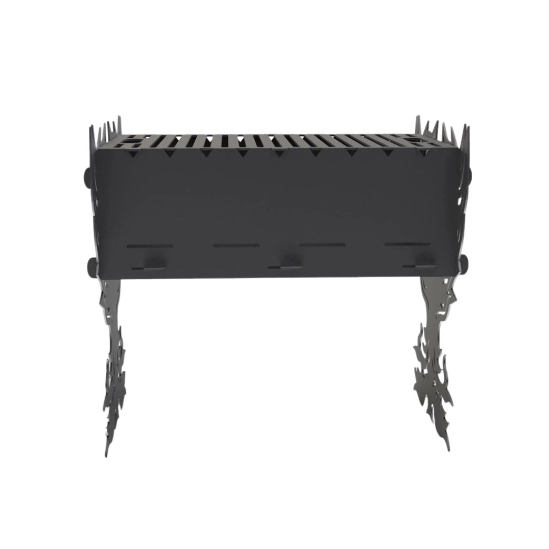 Мангал-гриль Carino Fenix разборной 536х401х484 мм, металл 3 мм без покрытия