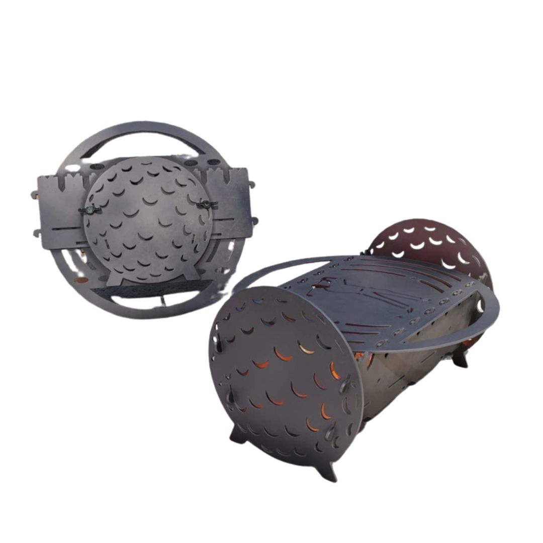 Мангал-гриль Carino Гольф розбірний 530х300х300 мм, метал 3 мм без покриття