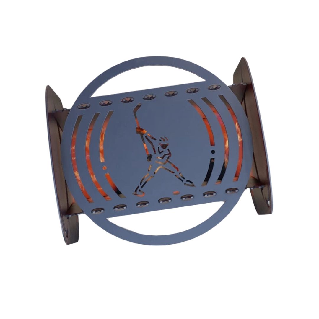 Мангал-гриль Carino Хокей розбірний 530х400х275 мм, метал 3 мм без покриття