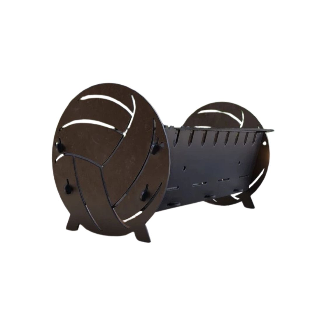 Мангал-гриль Carino Волейбол розбірний 530х300х300 мм, метал 3 мм без покриття