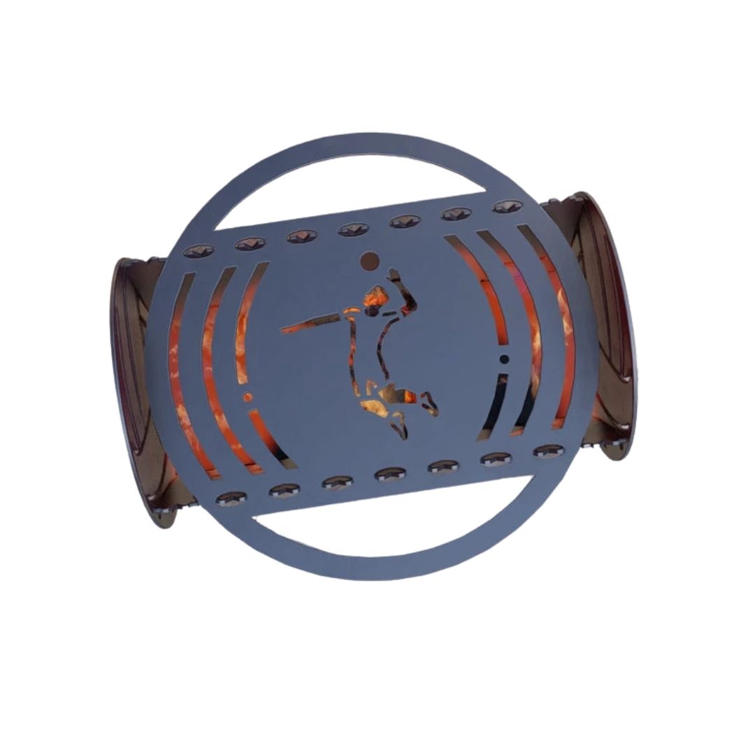 Мангал-гриль Carino Волейбол розбірний 530х300х300 мм, метал 3 мм без покриття