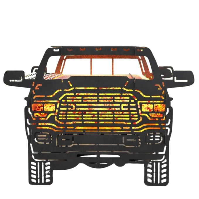 Мангал-гриль Carino Автомобіль №2 розбірний 658х566х490 мм, метал 3 мм без покриття