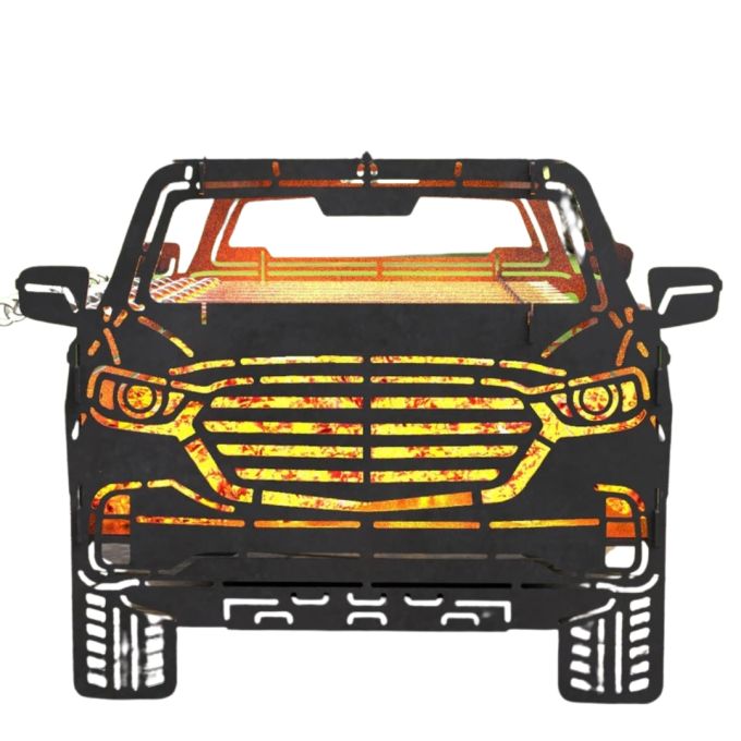 Мангал-гриль Carino Автомобиль №4 разборной 566х560х445 мм, металл 3 мм без покрытия