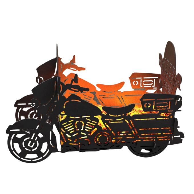 Мангал-гриль Carino Мотоцикл №3 розбірний 784х277х500 мм, метал 3 мм без покриття