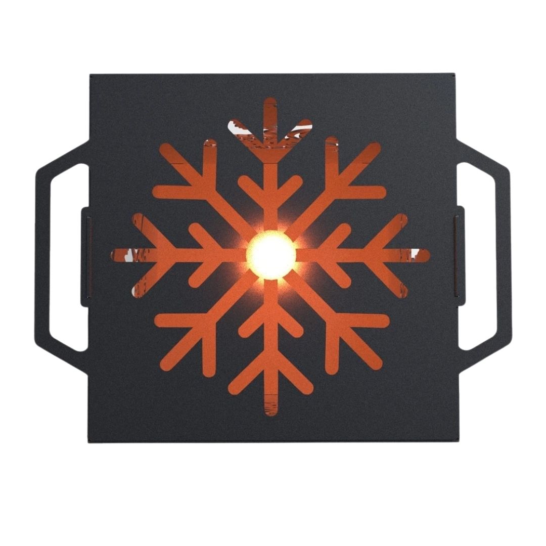 Мангал-барбекю Carino З Різдвом розбірний 470х380х753 мм, метал 3 мм без покриття