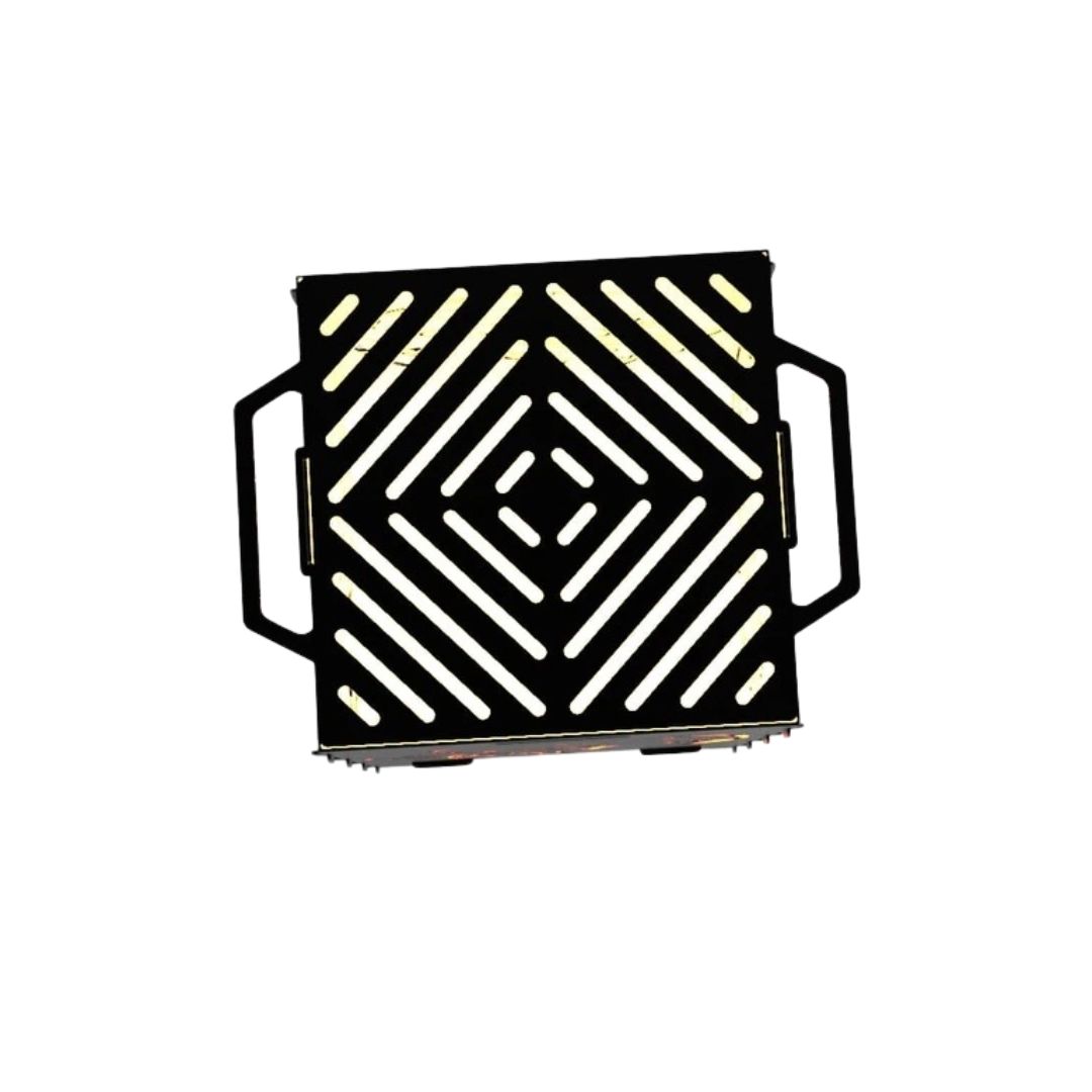 Мангал-барбекю Carino Рибалка розбірний 470х380х753 мм, метал 3 мм без покриття