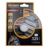 Алмазний диск Procraft DS125 125мм 22,23мм 2.0 мм