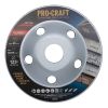 Шліфувальна алмазна чашка Procraft WT125 125мм 22.23