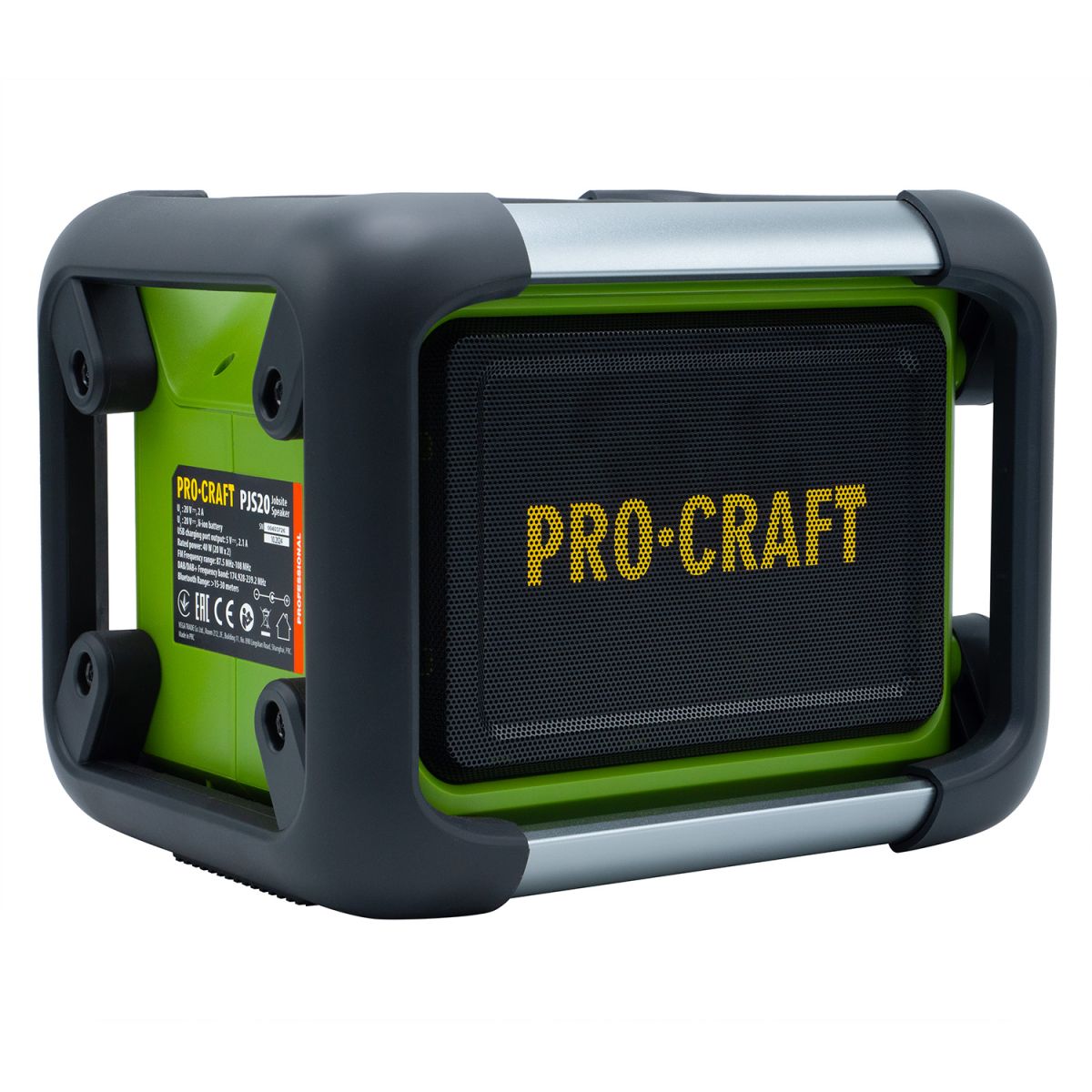 Акумуляторний радіоприймач Procraft PJS20 (Без акб та зп)